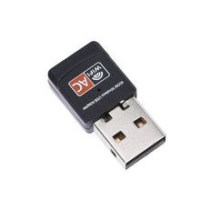 Load image into Gallery viewer, Dual Band 600Mbps USB WiFi Wireless Dongle AC600 Lan Network Adapter 2.4GHz 5GHz - Battery Mate