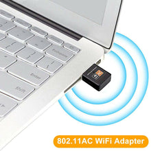 Load image into Gallery viewer, Dual Band 600Mbps USB WiFi Wireless Dongle AC600 Lan Network Adapter 2.4GHz 5GHz - Battery Mate