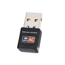 Load image into Gallery viewer, Dual Band 600Mbps USB WiFi Wireless Dongle AC600 Lan Network Adapter 2.4GHz 5GHz - Battery Mate