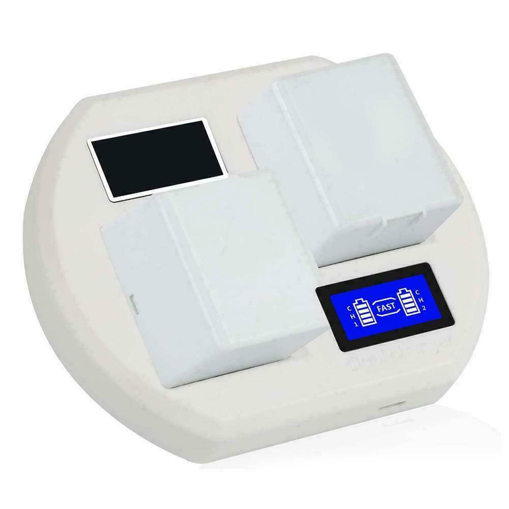 Dual Battery Charger for Arlo Pro 2 with USB Cable & LCD - Battery Mate