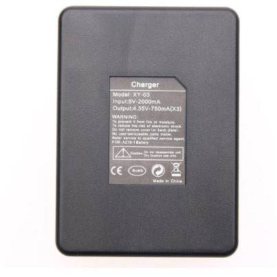 Dual Battery + Remote Control Charger Micro Mini USB for GoPro HERO 8 7 6 5 - Battery Mate