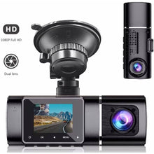 Load image into Gallery viewer, Dual Lens Dash Cam Night Vision, Full HD 1080P Car Recorder Camera 1.5inch LCD - Battery Mate
