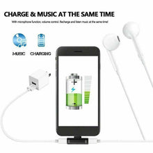 Load image into Gallery viewer, Dual Type C adapter splitter to USB-C Headphone and charge Audio Converter AU - Battery Mate