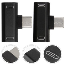Load image into Gallery viewer, Dual Type C adapter splitter to USB-C Headphone and charge Audio Converter AU - Battery Mate