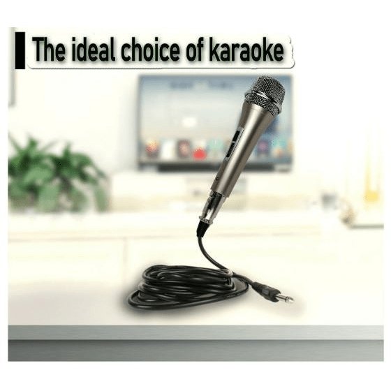 Dynamic Professional Vocal Microphone Corded Mic for PA Speaker/Studio SN909 - Battery Mate
