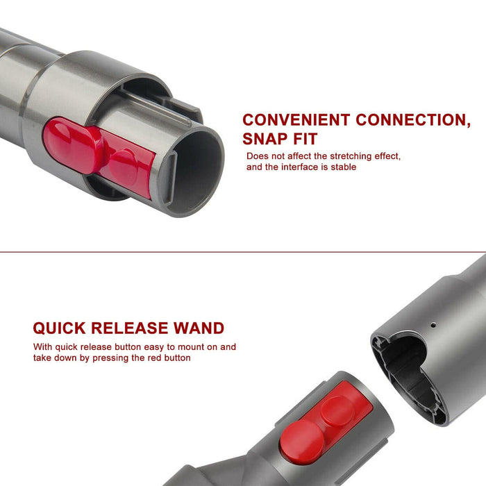 Dyson Compatible Wand Stick Extension Tube V7 V8 V10 V11 V15 Detect Animal Absolute - Battery Mate