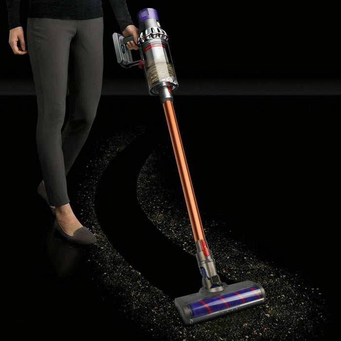 Dyson V7 V8 V10 V11 V15 Vacuum Cleaner Compatible Fluffy Floor Head Roller Brush with LED Light - Battery Mate