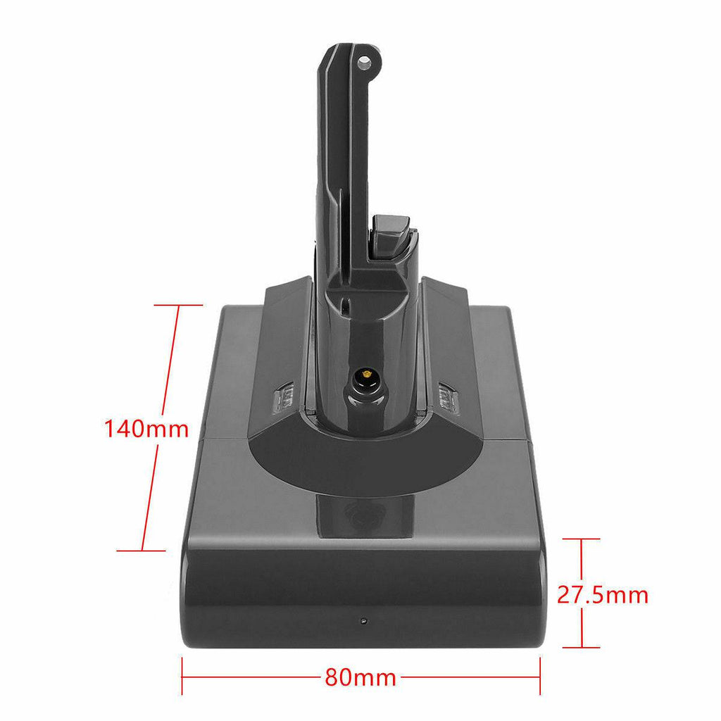 Dyson V8 / SV10 Replacement Battery High Capacity + 2 Pre Filters - Battery Mate
