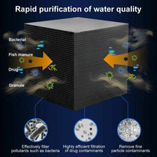 Load image into Gallery viewer, Eco-Aquarium Carbon Filter Fish Tank Water Aquarium Cleaner Purifier Grid Cube - Battery Mate
