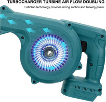 Load image into Gallery viewer, Electric Cordless Blower 18V Battery Vacuum Air leaf Blowing For makita - Battery Mate