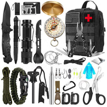Load image into Gallery viewer, Emergency Survival Equipment Kit Sports Tactical Hiking Camping - Battery Mate