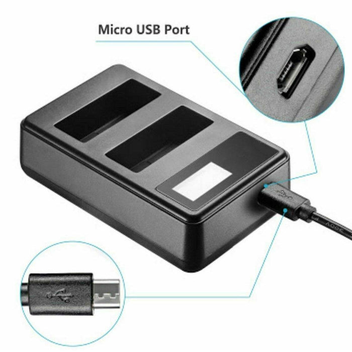 EN-EL14 Camera DUAL Charger for Nikon D5100 D3100 D3200 D3300 - Battery Mate