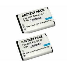 Load image into Gallery viewer, EN-EL23 Replacement Battery For Nikon Coolpix B700 P610 P610S P900 P900S - Battery Mate