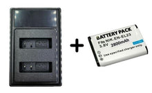 Load image into Gallery viewer, EN-EL23 Replacement Battery + Twin Charger For Nikon Coolpix B700 P610 P610S P900 P900S - Battery Mate
