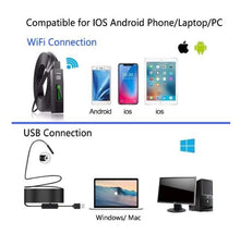 Load image into Gallery viewer, Endoscope USB Inspection Camera Waterproof WiFi Borescope for iPhone Android PC - Battery Mate