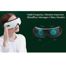 Load image into Gallery viewer, Eye Massager Heated Therapy Pressure Smart USB Charge Air Compression Massage - Battery Mate
