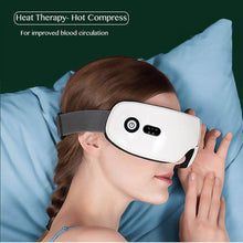 Load image into Gallery viewer, Eye Massager Heated Therapy Pressure Smart USB Charge Air Compression Massage - Battery Mate