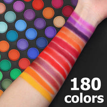 Load image into Gallery viewer, Eye Shadow Palette 180 Colors Natural Matte Shimmer Eyeshadow Mixed Tray Eye Shadow - Battery Mate