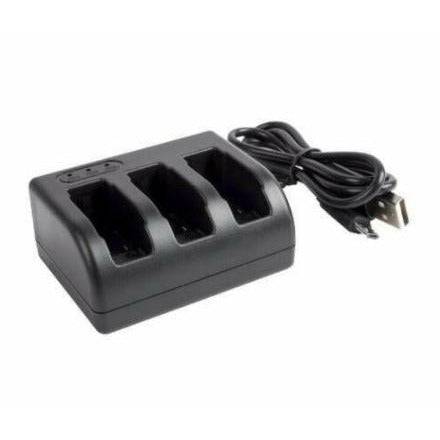 Fast Charging Triple USB Charger Kit for GoPro HERO 9 8 7 6 5 3+ 3 - Battery Mate