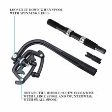 Load image into Gallery viewer, Fishing Line Winder Spooler Machine Spinning Reel Spool Spooling Station System - Battery Mate