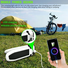 Load image into Gallery viewer, Foldable LED Solar Light Outdoor Waterproof Emergency Lamps Caravan Camping Lamp - Battery Mate