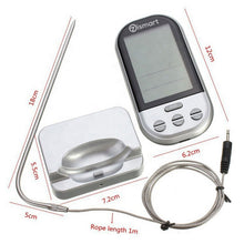 Load image into Gallery viewer, Food Meat Oven BBQ Thermometer Digital Wireless Remote Probe Cooking Set Grill - Battery Mate