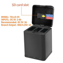 Load image into Gallery viewer, For DJI Tello Storage Type 3-in-1 Battery Intelligent Charging Hub Charger - Battery Mate
