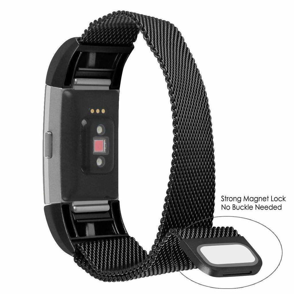 For Fitbit Charge 2 Durable Bracelet Accessories Wrist Band Strap Belt - Battery Mate