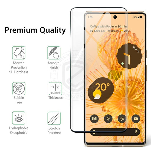 For Google Pixel 6 6 Pro 5G Full Tempered Glass Screen Protector - Battery Mate