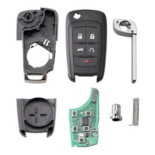 Load image into Gallery viewer, For Holden COMMODORE VF 5 Button Remote Flip Key Blank Shell/Case/Enclosure - Battery Mate