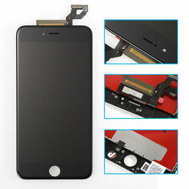 For iPhone 5S LCD Touch Screen Replacement Digitizer Basic Assembly - Black - Battery Mate