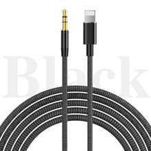 Load image into Gallery viewer, For iPhone to 3.5mm Aux Audio Adapter Cable Cord Jack iPhone 12 11 Pro 8 7 Plus - Battery Mate
