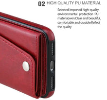 Load image into Gallery viewer, For iPhone X Luxury Leather Wallet Shockproof Case Cover - Battery Mate