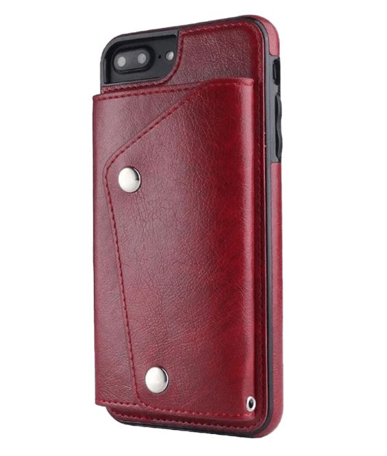 For iPhone X Luxury Leather Wallet Shockproof Case Cover - Battery Mate