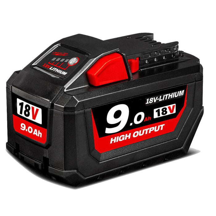 For Milwaukee 18V M18 Lithium High Output Battery 9 ah - Battery Mate