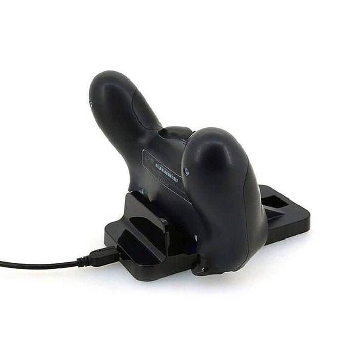 For PS4 Charger Controller Dual Charging Dock Stand USB Base for PlayStation 4 - Battery Mate