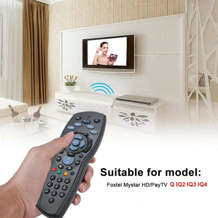 Foxtel TV Compatible Remote Control Mystar HD Foxtel IQ1 IQ2 IQ3 IQ4 PayTV - Battery Mate