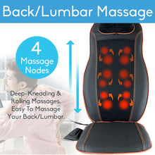 Load image into Gallery viewer, Full Body Back Seat Massager Cushion Shiatsu Chair Massage Pad Car Office Home - Battery Mate