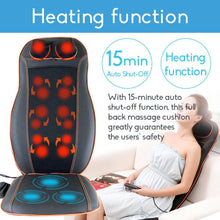 Load image into Gallery viewer, Full Body Back Seat Massager Cushion Shiatsu Chair Massage Pad Car Office Home - Battery Mate