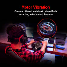 Load image into Gallery viewer, Gaming Racing Steering Wheel | 270 Degree Driving Force Sim with Responsive Gear and Pedals - Battery Mate