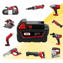 Load image into Gallery viewer, Generic Batteries for Milwaukee 18V 6.0Ah Battery Replacement | M18 Compatible Li-ion Battery | 4 Pack - Battery Mate