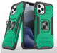 Green Shockproof Ring Case Stand Cover for iPhone 13Pro - Battery Mate