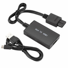 Load image into Gallery viewer, HDMI Cable Adapter Converter Composite AV to HDMI for Nintendo NGC N64 SNES SFC - Battery Mate