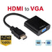 HDMI Male to VGA Female 1080p Adapter Video Cable Converter - Battery Mate