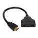 HDMI Splitter 1 In 2 Out Cable Adapter Converter 1080 Multi Display Duplicator S - Battery Mate