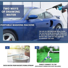 Load image into Gallery viewer, High Pressure Wireless Cordless Car Washer Gun W/ Hose &amp; 88V Battery Spray Cleaner - Battery Mate
