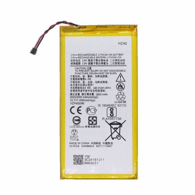 HZ40 Compatible Battery FOR MOTOROLA MOTO Z2 PLAY XT1709 XT1710 HZ40 Replacement - Battery Mate