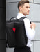 Business Travel Backpack with USB Charging Port and Laptop Compartment,Water Resistant - Battery Mate