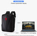 Business Travel Backpack with USB Charging Port and Laptop Compartment,Water Resistant - Battery Mate