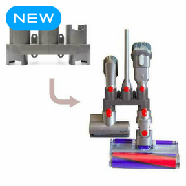 2 Pack Wall Mount Accessory Tool Attachment Storage Rack Holder For DYSON V7 V8 V10 V11